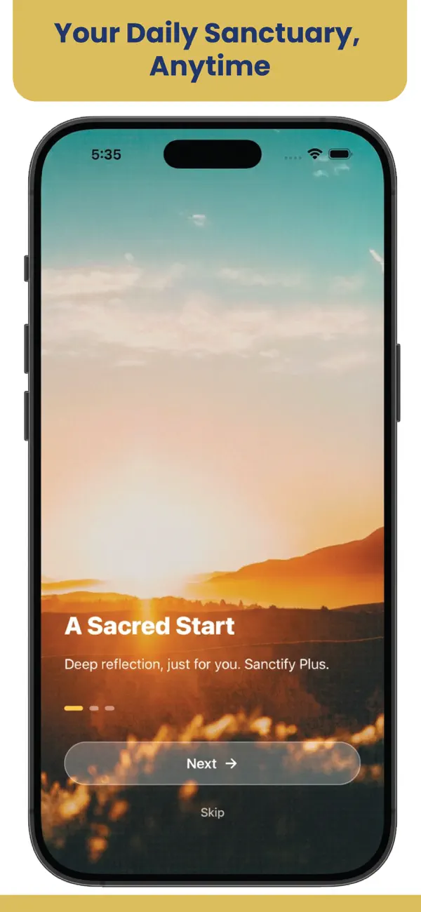 #1. Sanctify Plus (iOS) Με: MI SOOK PARK