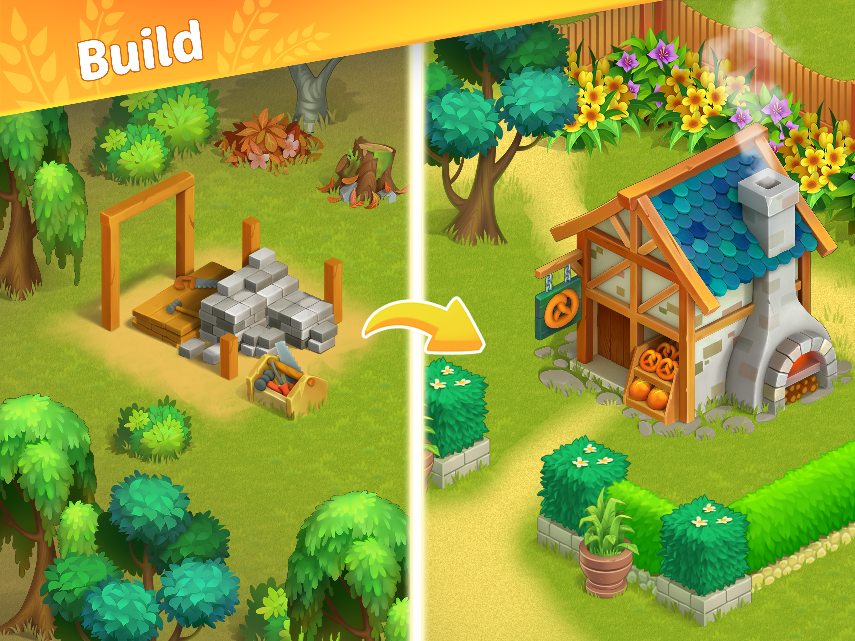 Dreamy Harvest: Farm Island