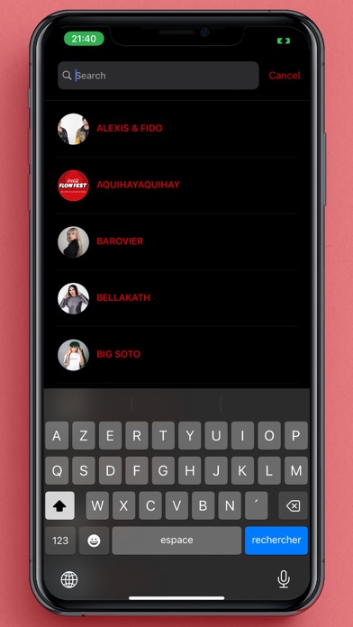 App screenshot