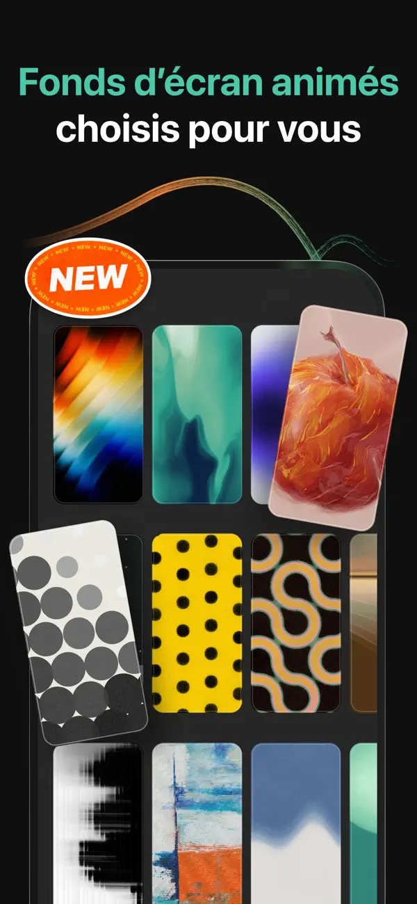 Screenshot #2 pour MD Widget - Fond d’écran animé