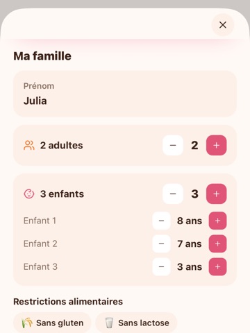 BAEAT - Menus Casher iPad screenshot 3