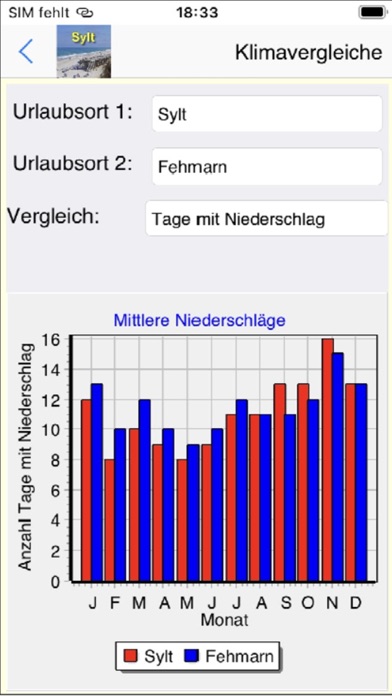 Sylt App für den Urlaub Screenshot