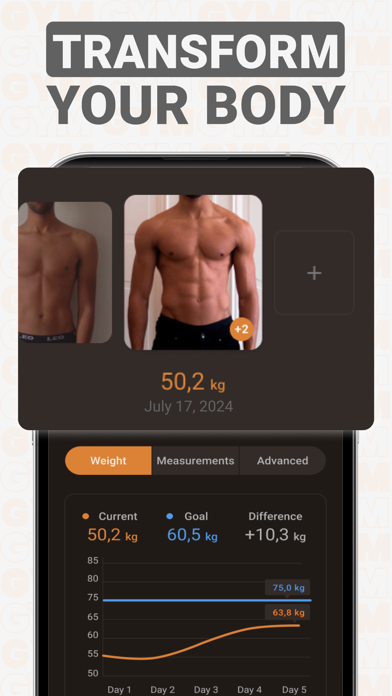 Gym WP - Workout Planner & Log screenshot