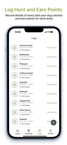 Bird Dog Log Screenshot 2 of 3