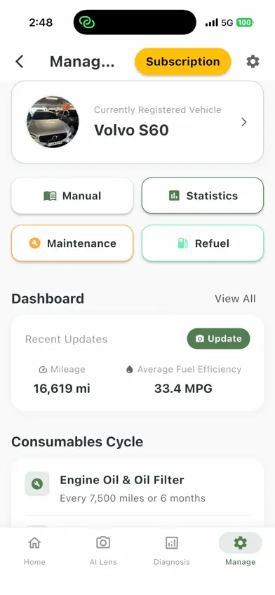 Drivio AI: Car Doctor & Log screenshot 2