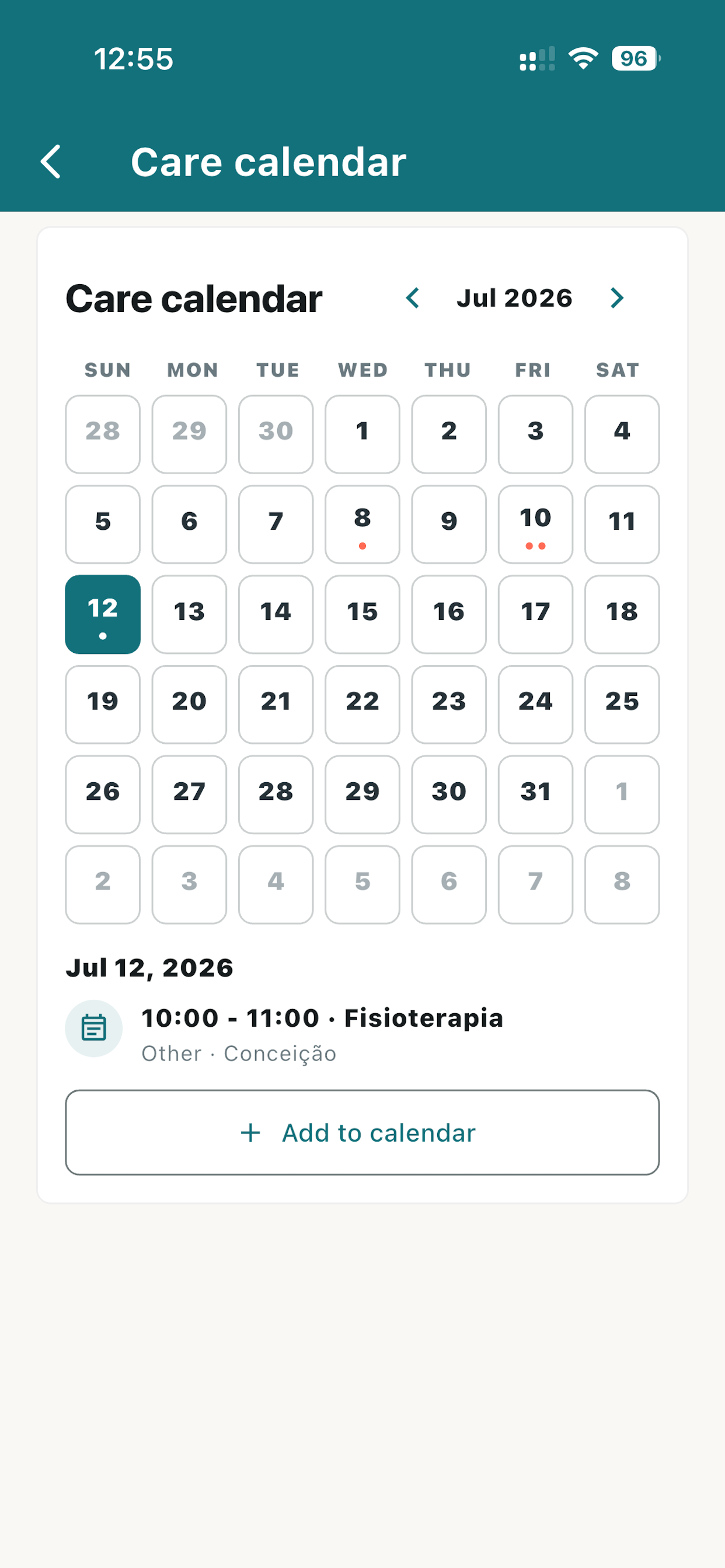 FamilyCare Senior screenshot 3