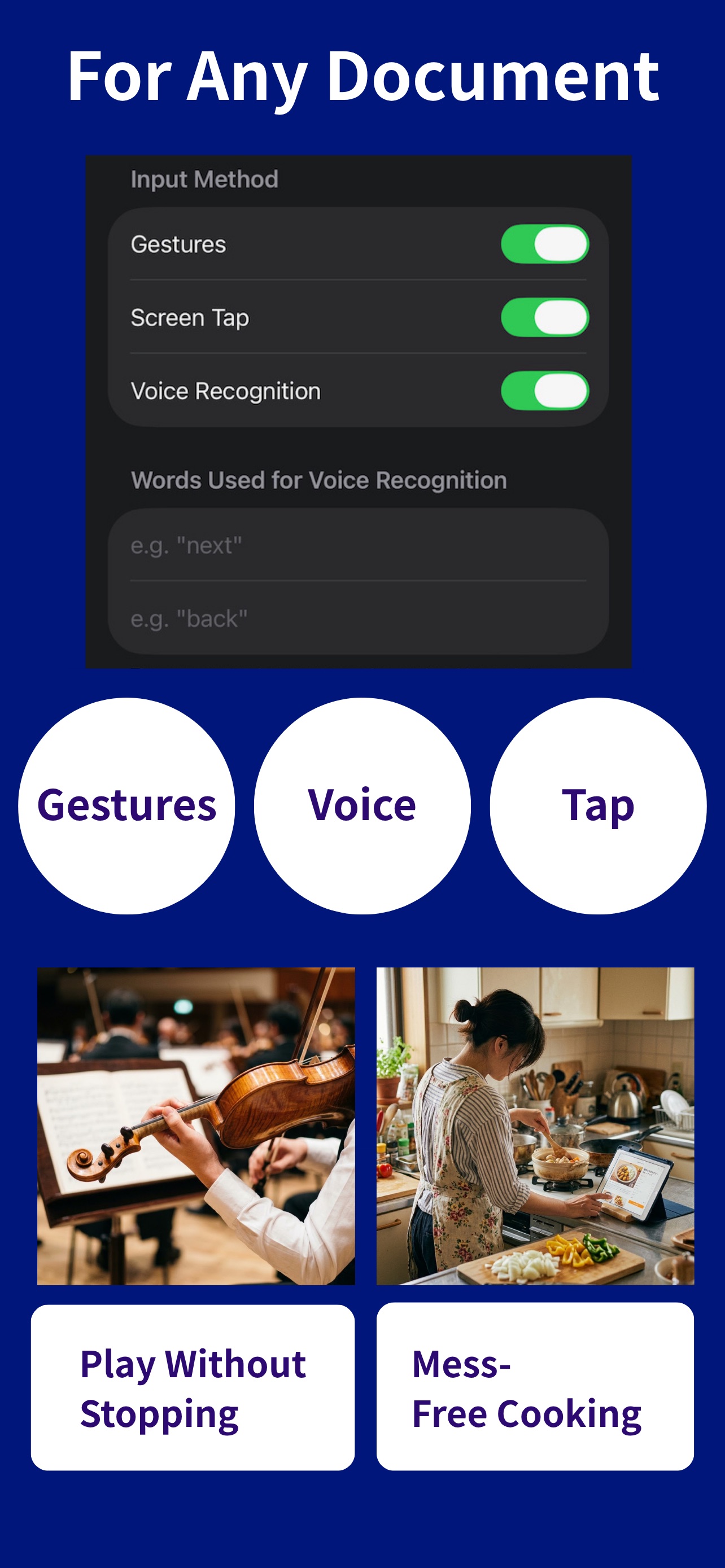 Screenshot 2 of SlipTurn - Hands-Free Reader