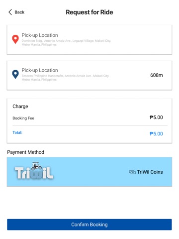 TriWil iPad screenshot 3