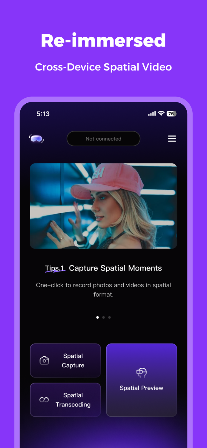 Spatial Video Cam - VPCamera