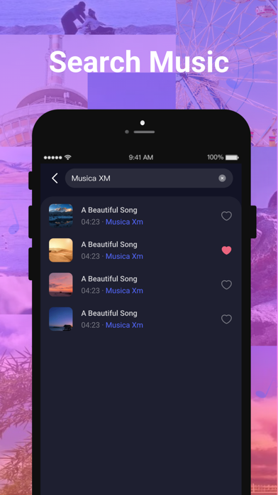 Musica XM-Offline Music Player Screenshot