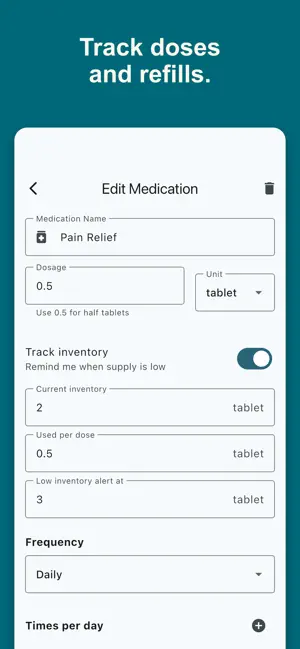 Pet Pill Reminder & Tracker screenshot 2
