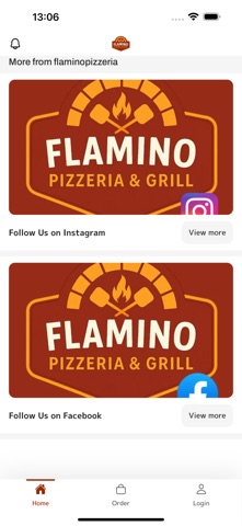 Flamino Pizzeria & Grill screenshot