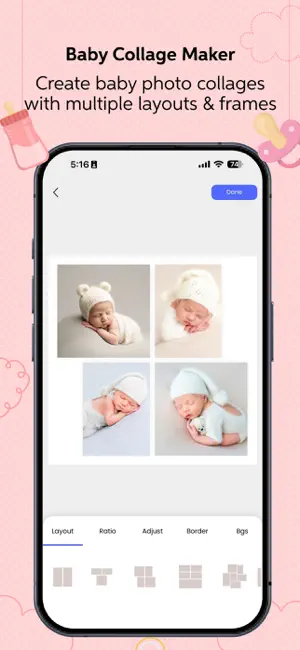 Baby Photo Editor : BabyO screenshot 4