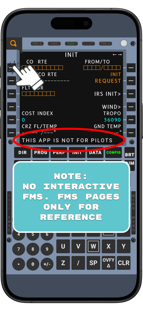 A320 CFDS Trainer screenshot 7