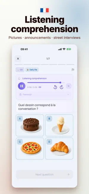 TEF IRN Prep: French B2 2026 screenshot 2