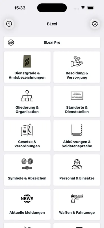 BLexi – Bundeswehr-Lexikon screenshot 1 of 10