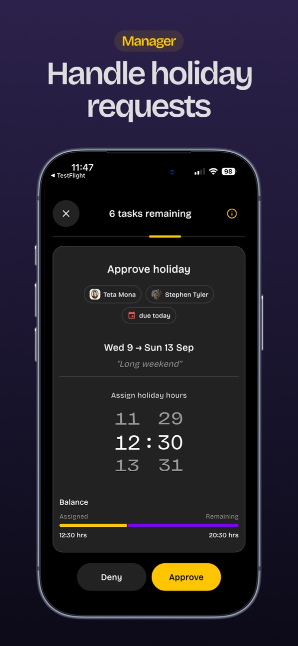 iPhone screenshot