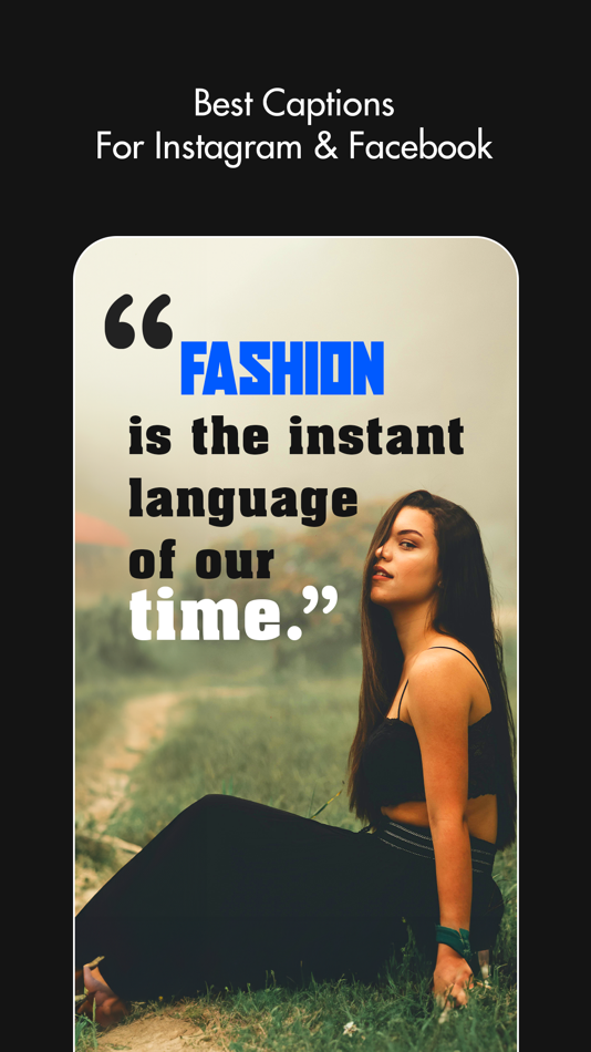 #7. Caption Generator : Quotes (iOS) 由: Appwallet Technologies Private Limited