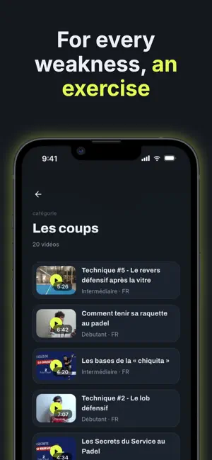 Kanchara - Padel Coach IA screenshot 2