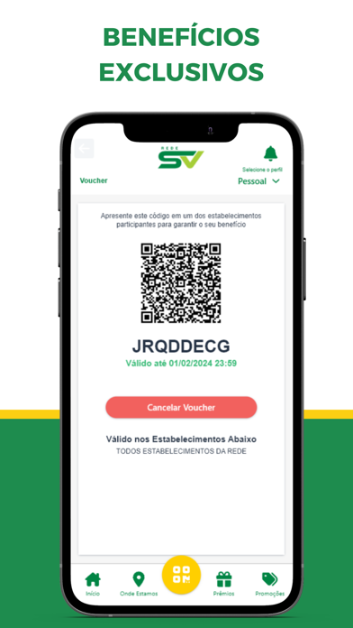 Rede Sinal Verde iPhone screenshot 2 - Shopping app