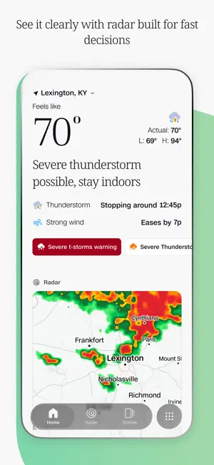 CNN Weather screenshot 1