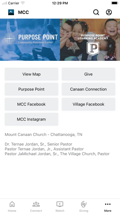 Mt. Canaan Chattanooga, TN iPhone screenshot 4 - Education app