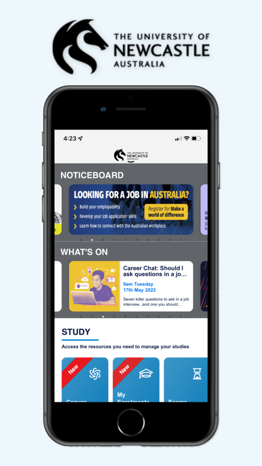 #2. myUni University of Newcastle (iOS) 由: The University of Newcastle, Australia