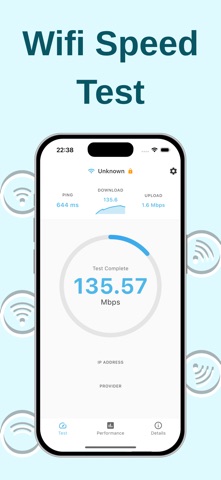Wifi Speed Test - WiScan screenshot
