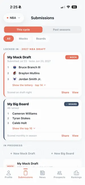 DraftVision screenshot 2