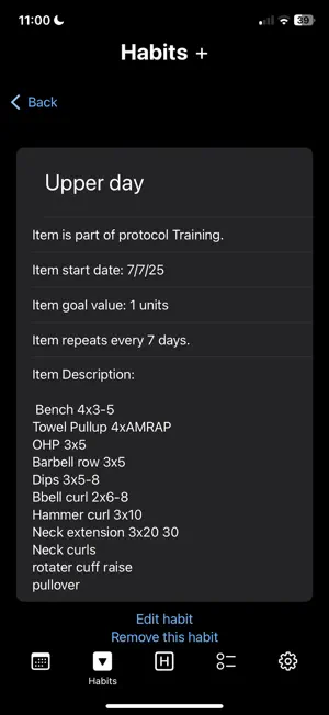 Protocol Tracker screenshot 1