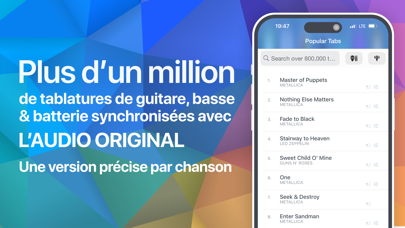 Screenshot #1 pour Songsterr Tablatures & accords