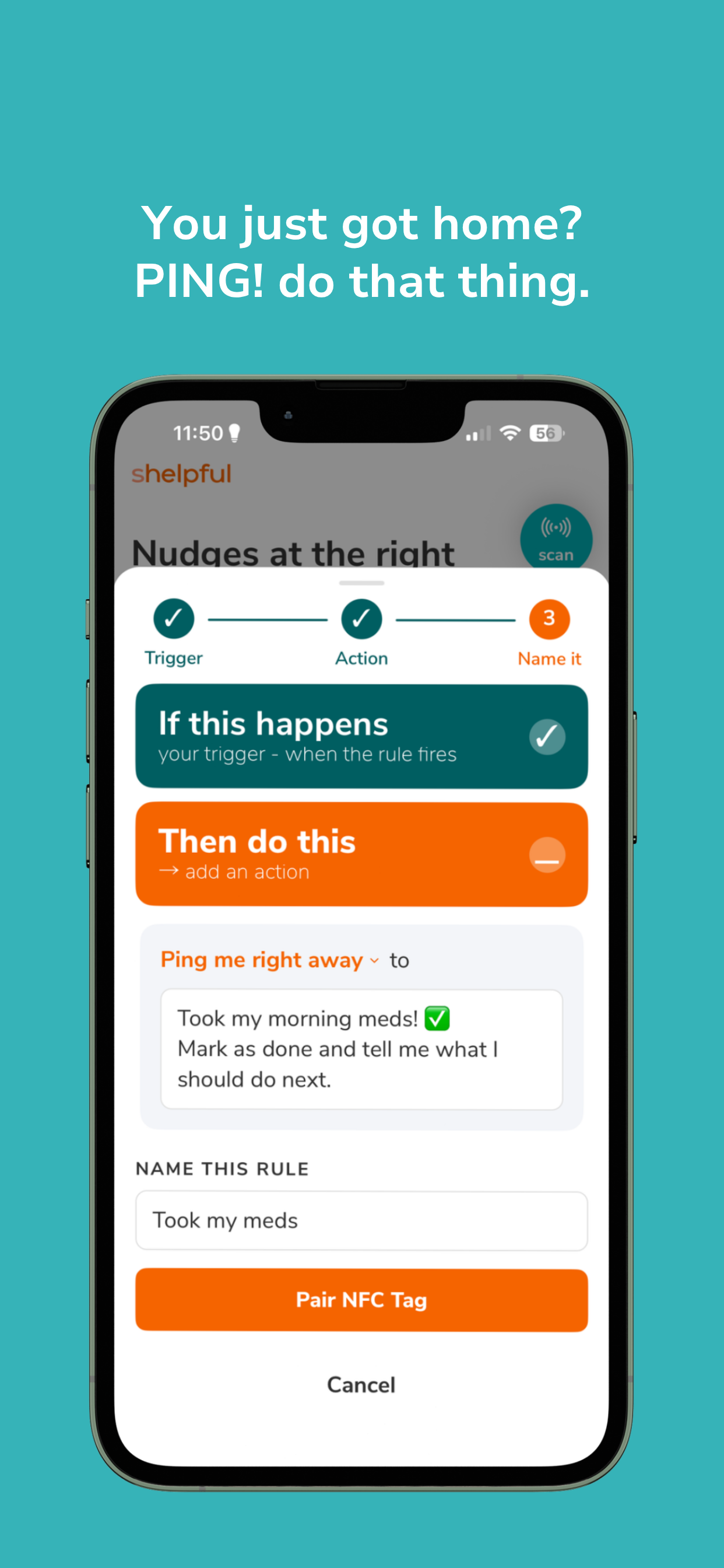 shelpful: AI for ADHD Tasks