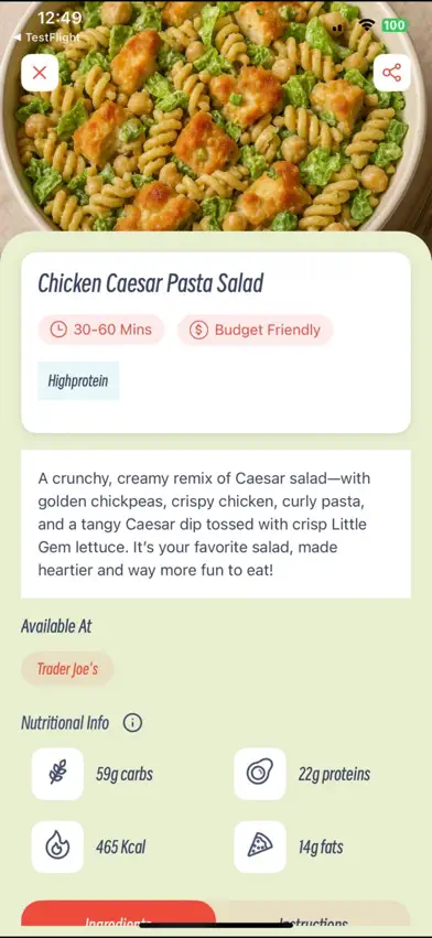 Diner – Smart Meals screenshot 3