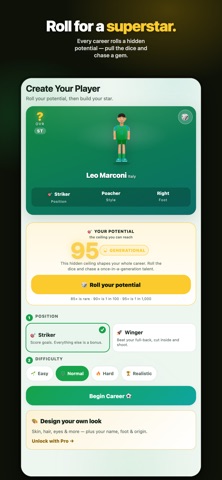 Footballer screenshot 1