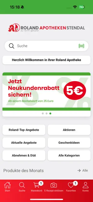 Roland Apotheke Stendal screenshot 1