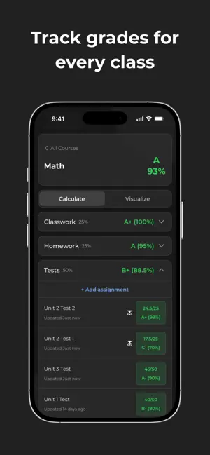 StudyBuddy - Schoology Grades screenshot 2