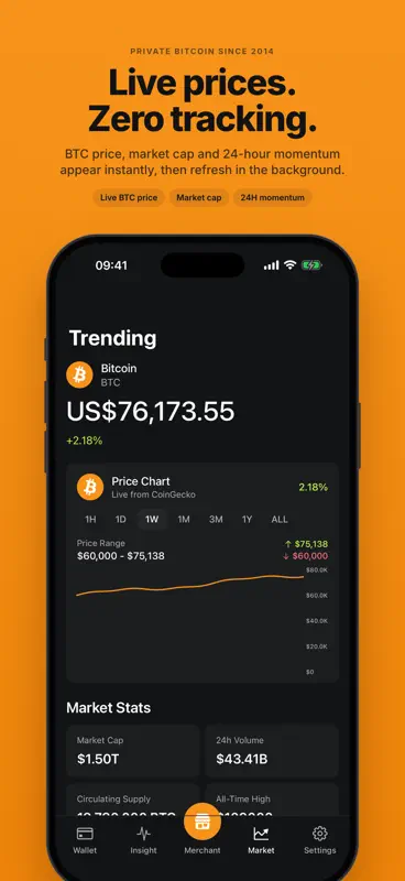 Bitcoin Wallet - BTC & Crypto screenshot 4 of 5