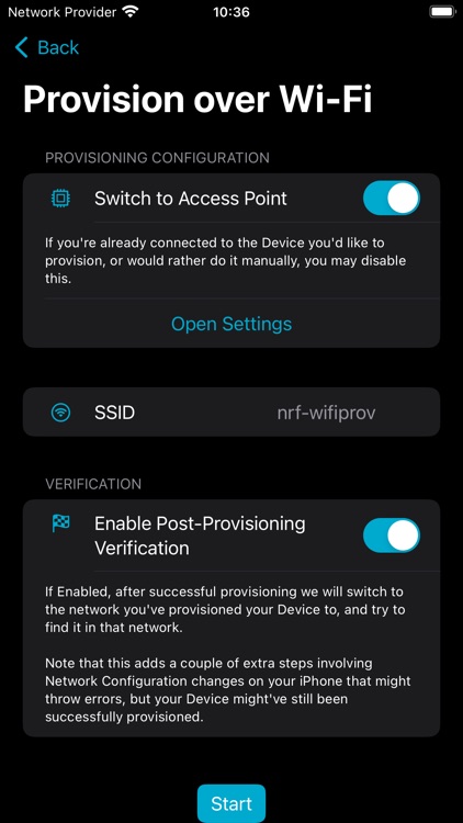 nRF Wi-Fi Provisioner screenshot-3