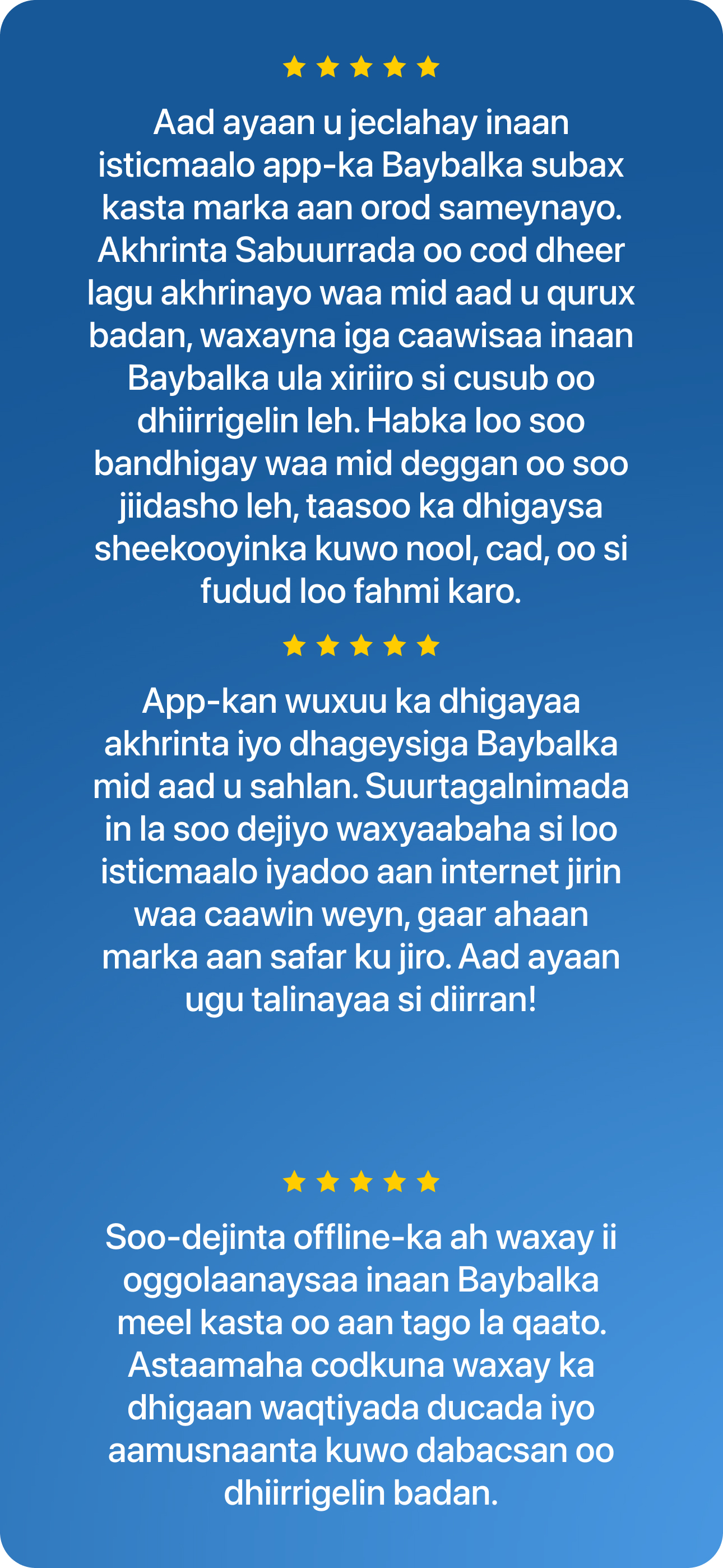 TTB Soomaali: Daraasad Kitab screenshot 6