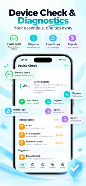Phone Check: Diagnostics screenshot 1