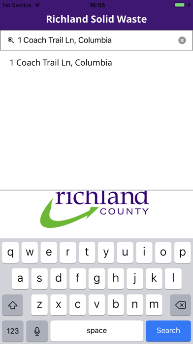 Screenshot 2 of Richland Solid Waste App
