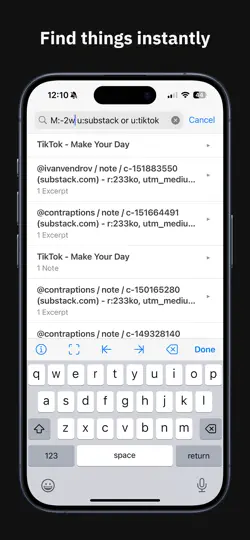 Screenshot von Subset Network auf dem iPhone 5
