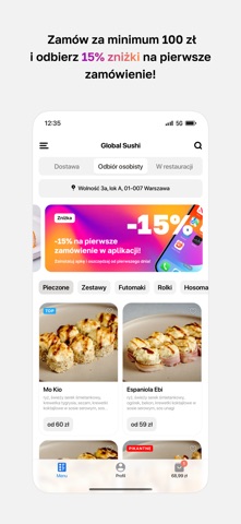 Global Sushi Screenshot 2 of 4