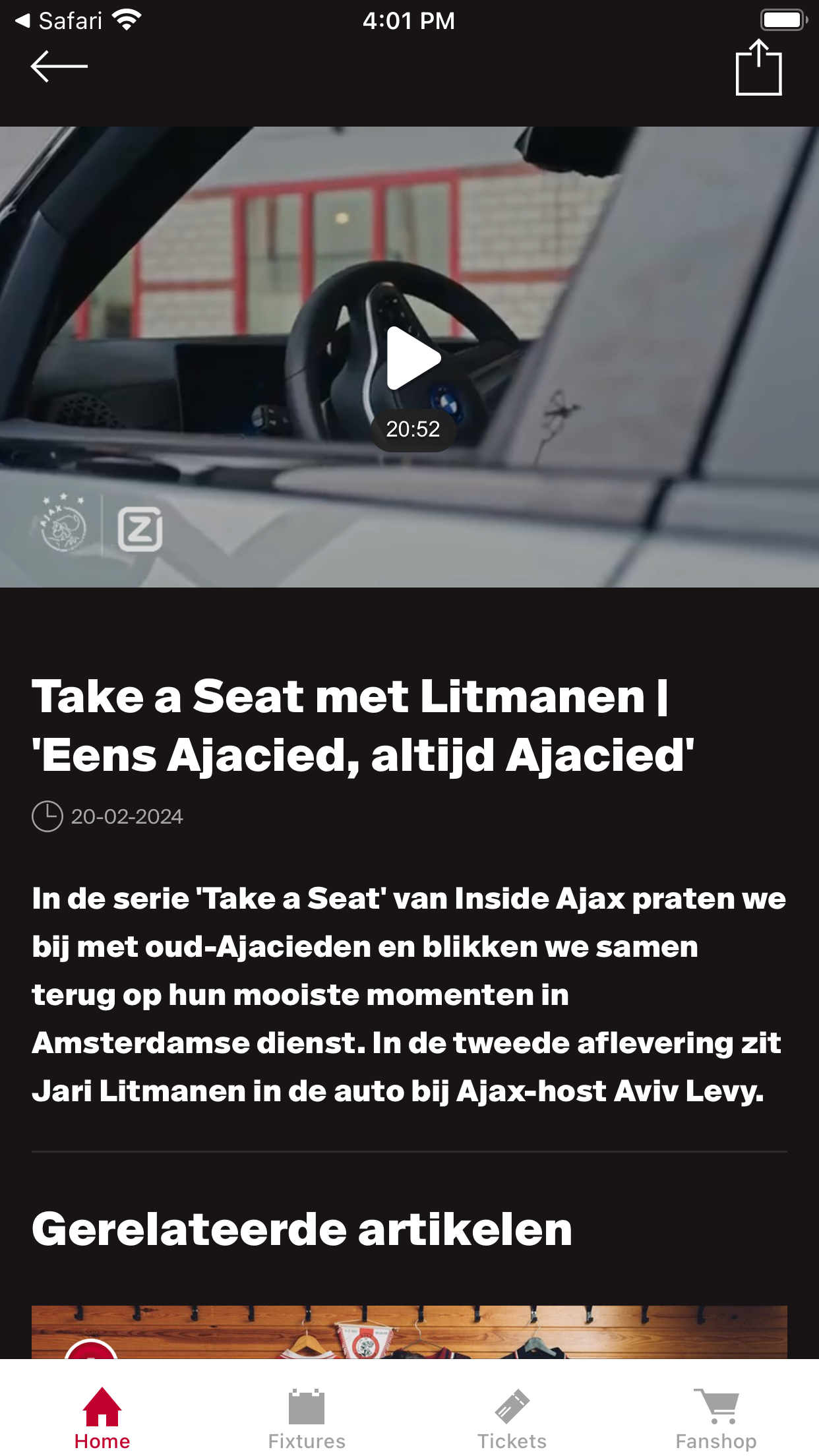 Ajax Official App