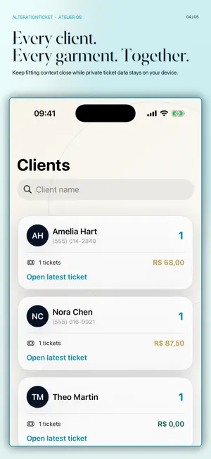 AlterationTicket: Tailor screenshot 4