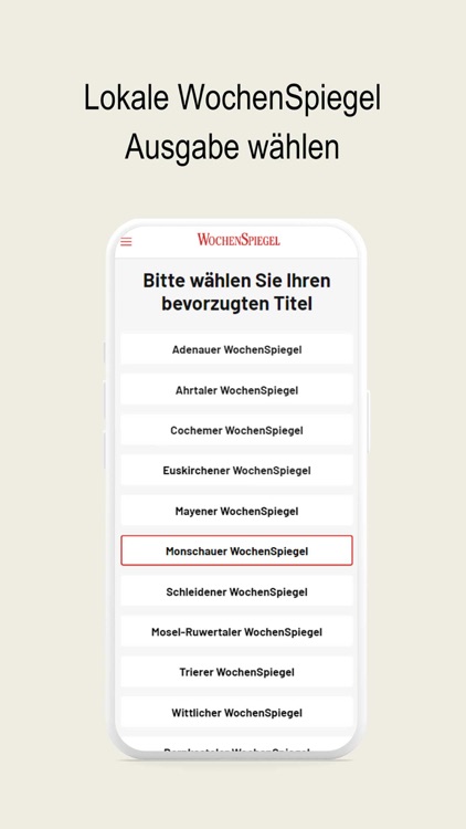 WochenSpiegel ePaper