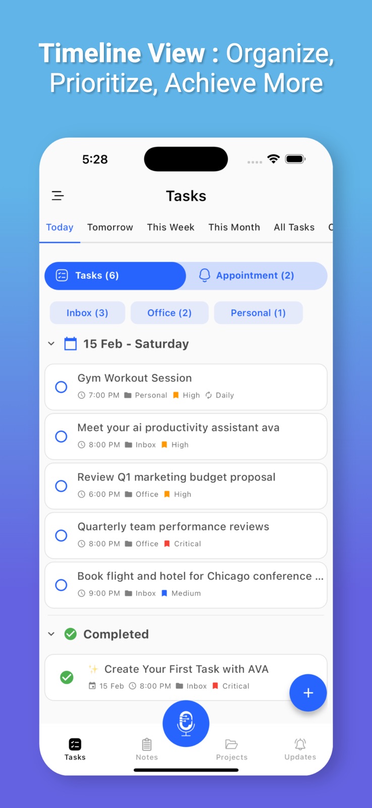 AVA: AI Productivity Assistant iphone screenshot 3