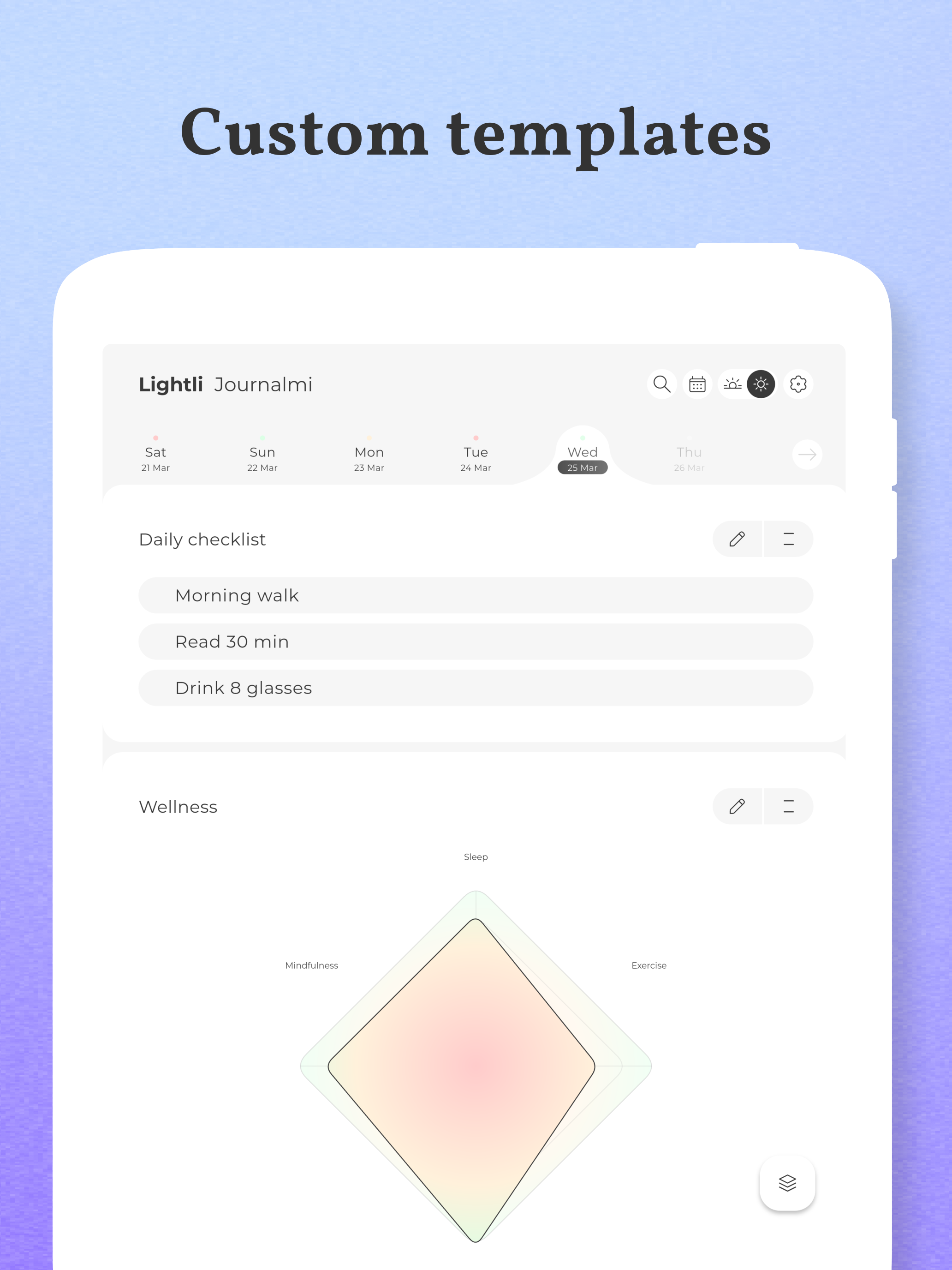 Journalmi: custom journaling screenshot 9