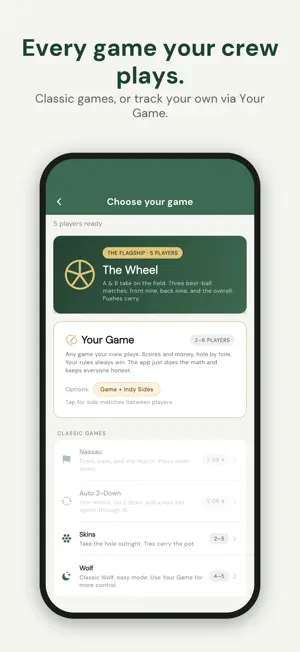 Wheel Golf screenshot 3