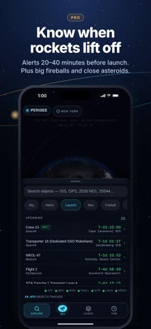 PERIGEE: Satellite Tracker Screenshot 5 of 6
